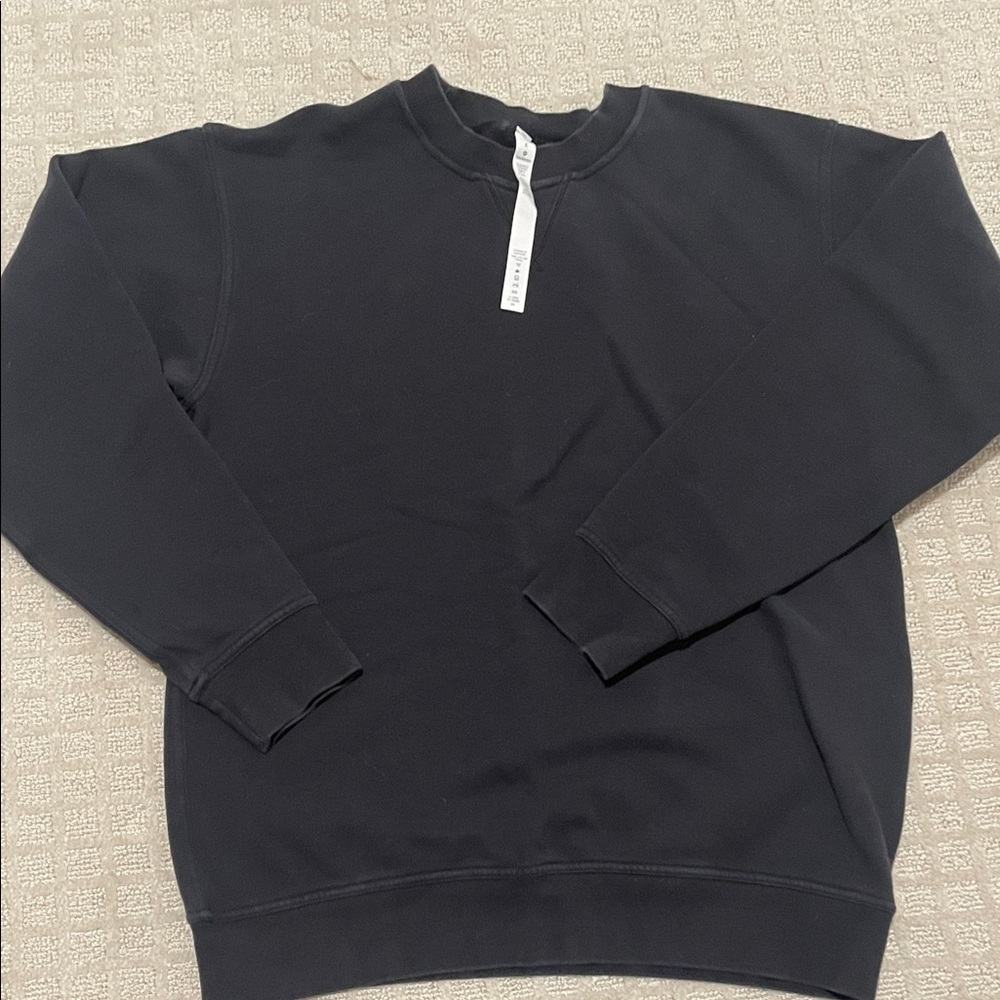 lululemon athletica Women's Black Crewneck Sweater